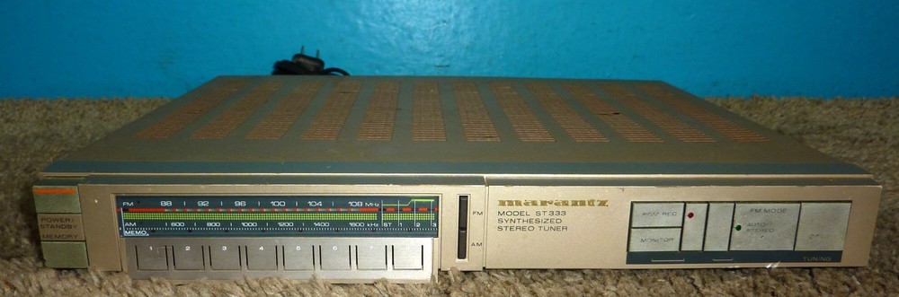 Marantz ST-333 Synthesized Stereo Tuner Engineering Prototype