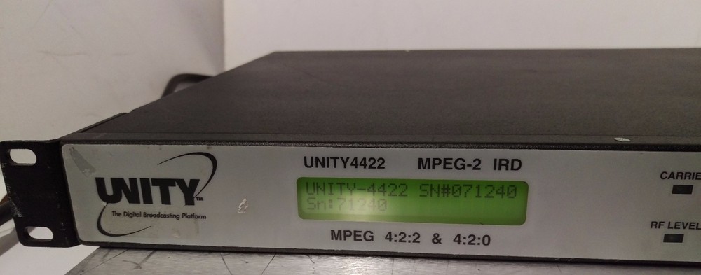 Wegener Communications IRD Unity 4422 Video Receiver Decoder