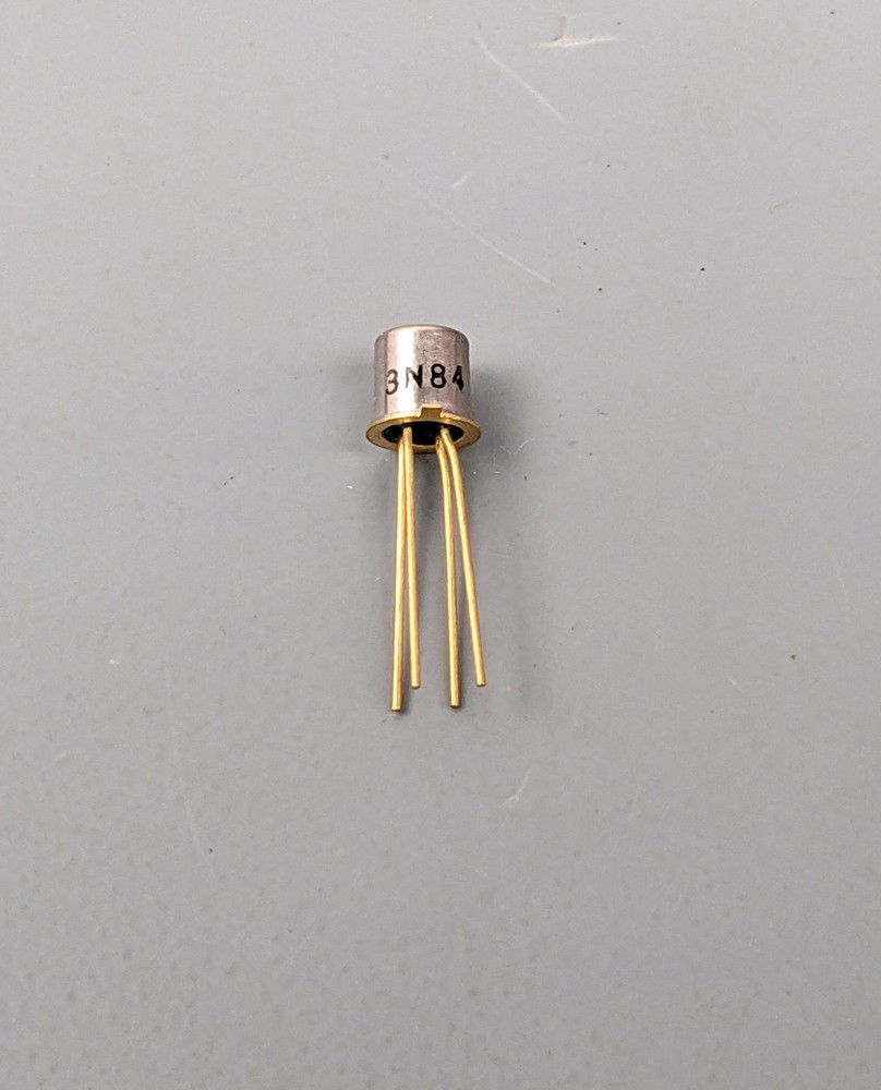 (4) GE 3N84 SCR Transistors