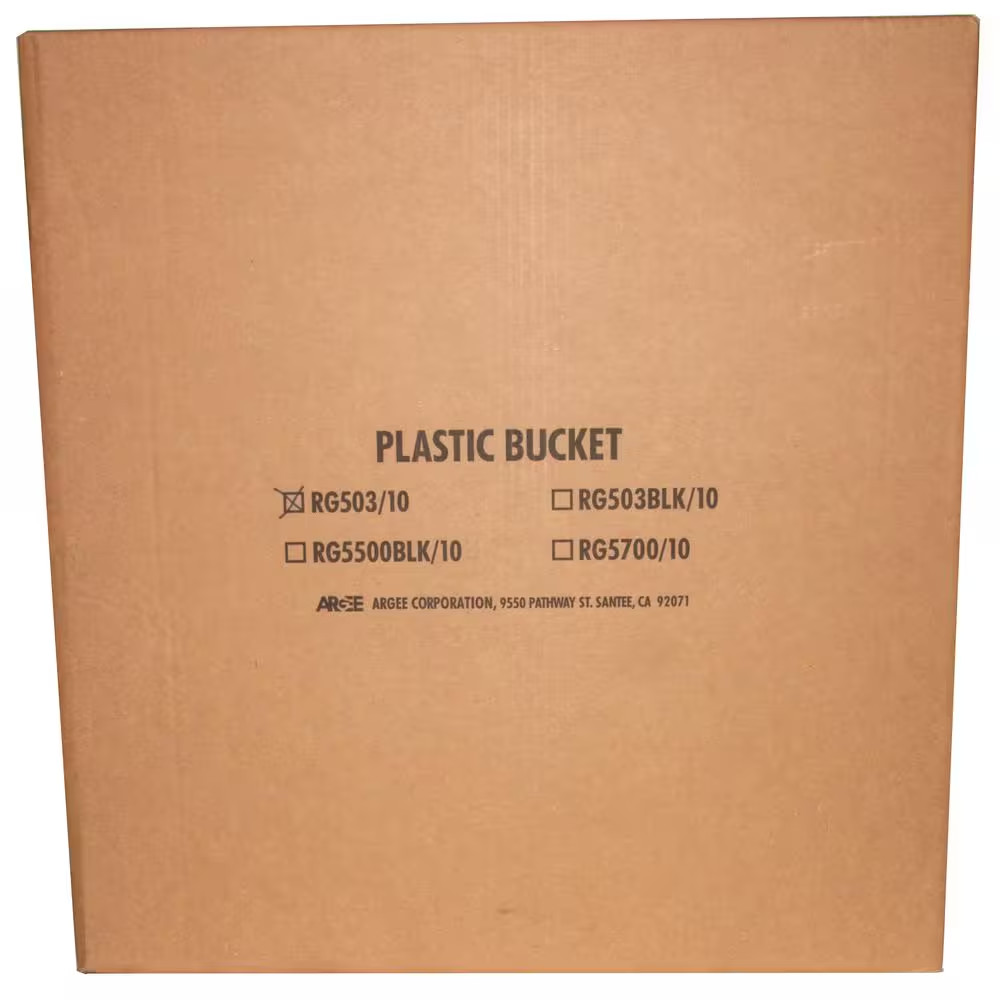 3.5 Gal. White Bucket (10-Pack)