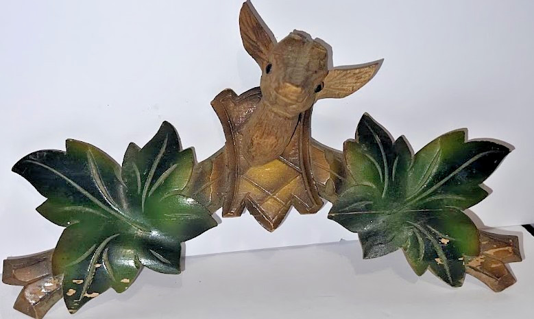 VINTAGE CUCKOO CLOCK CREST JW1