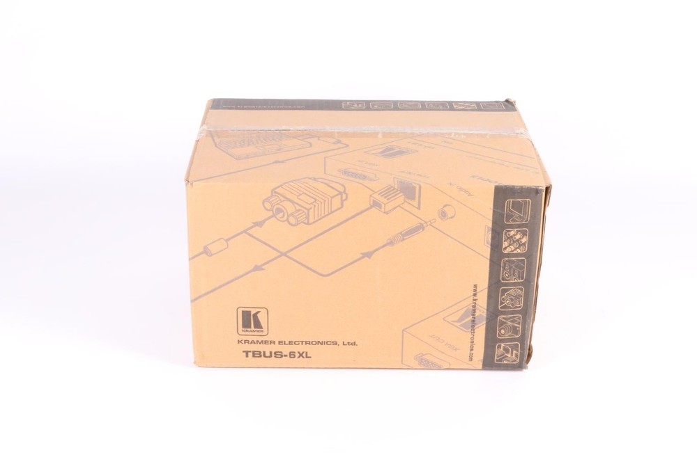 New Kramer TBUS-6XL(B) Table Mount Modular Multi-Connecrion Solution