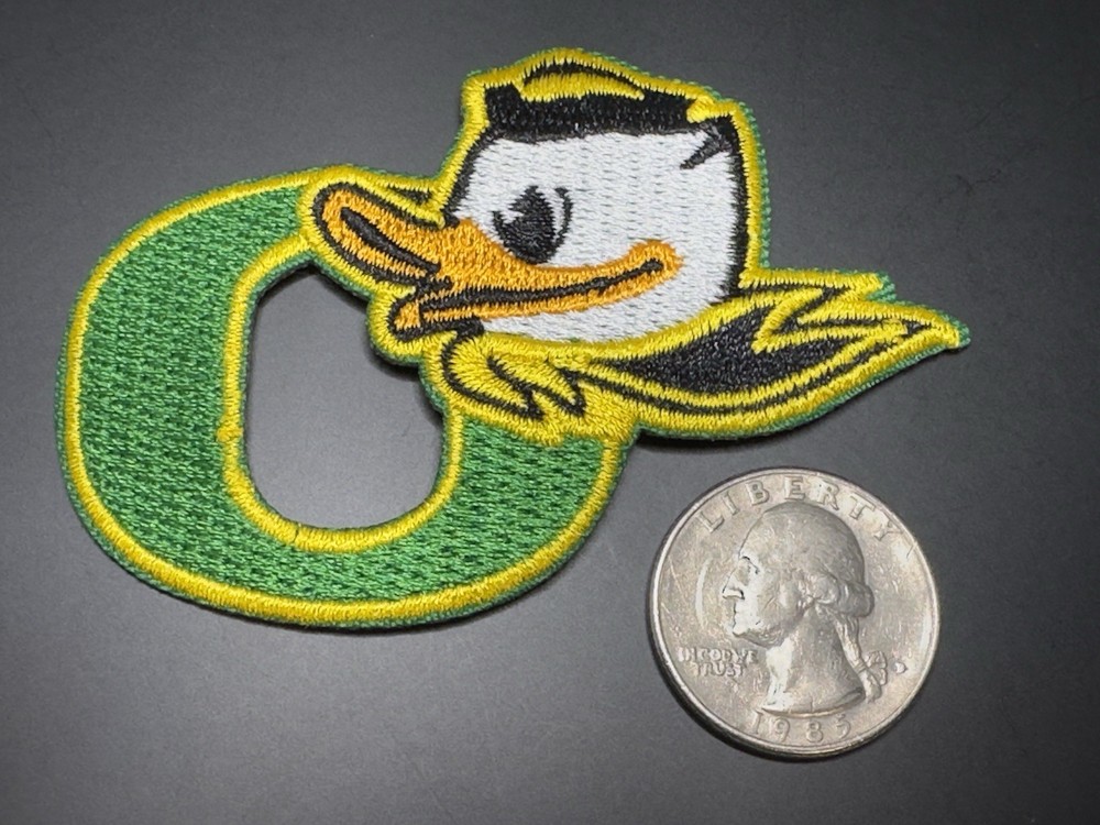Oregon Ducks Embroidered Iron On Patch