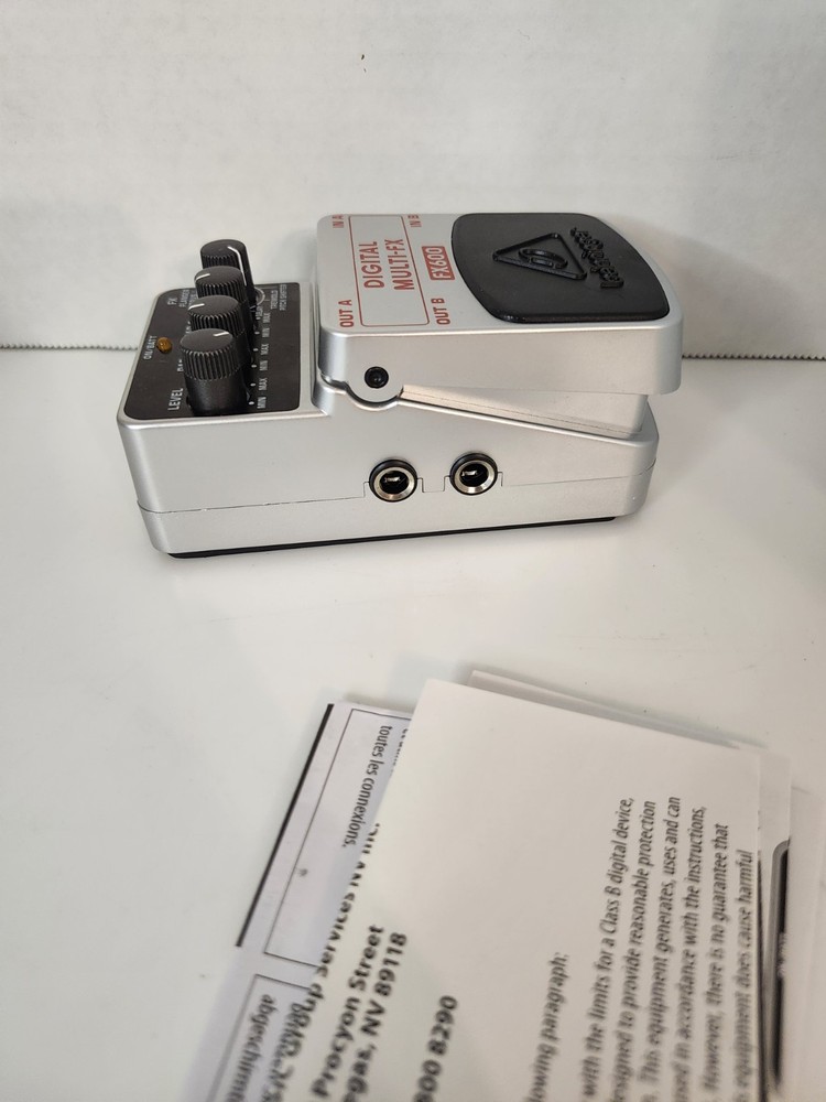 Behringer Fx600 Multi-Effector Electric Guitar Effecter