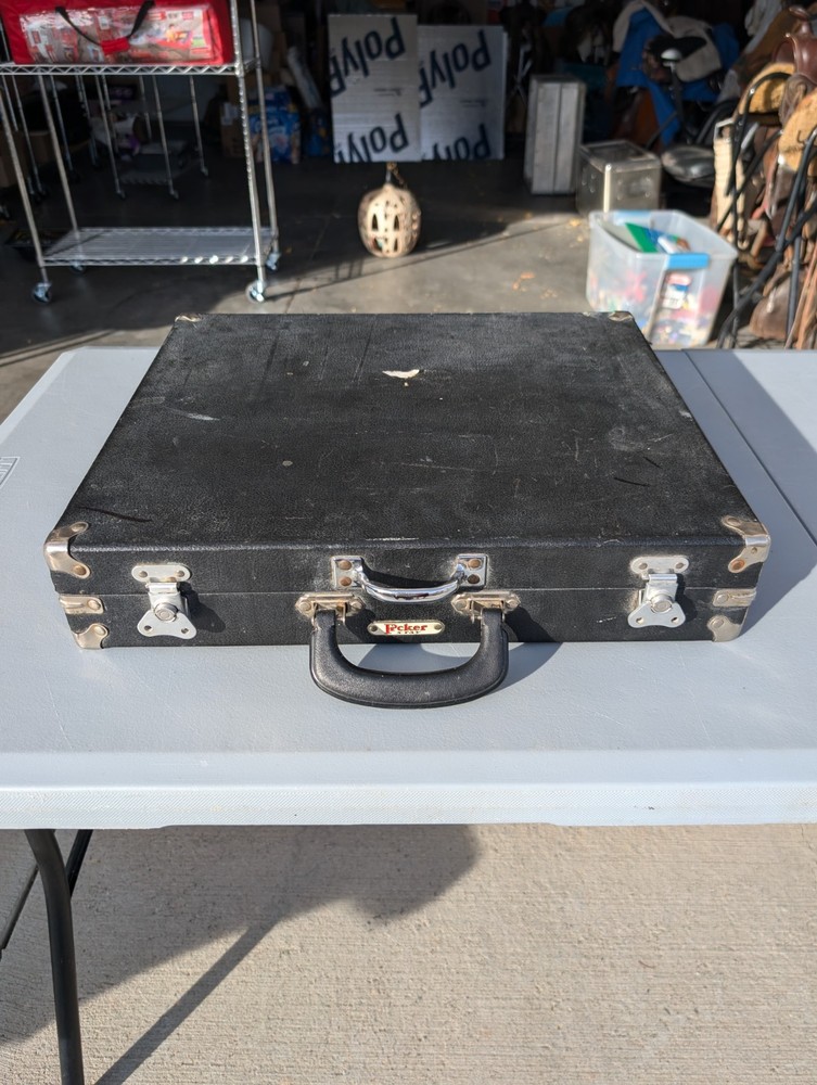 Vintage Briefcase PICKER X-RAY Case EMPTY