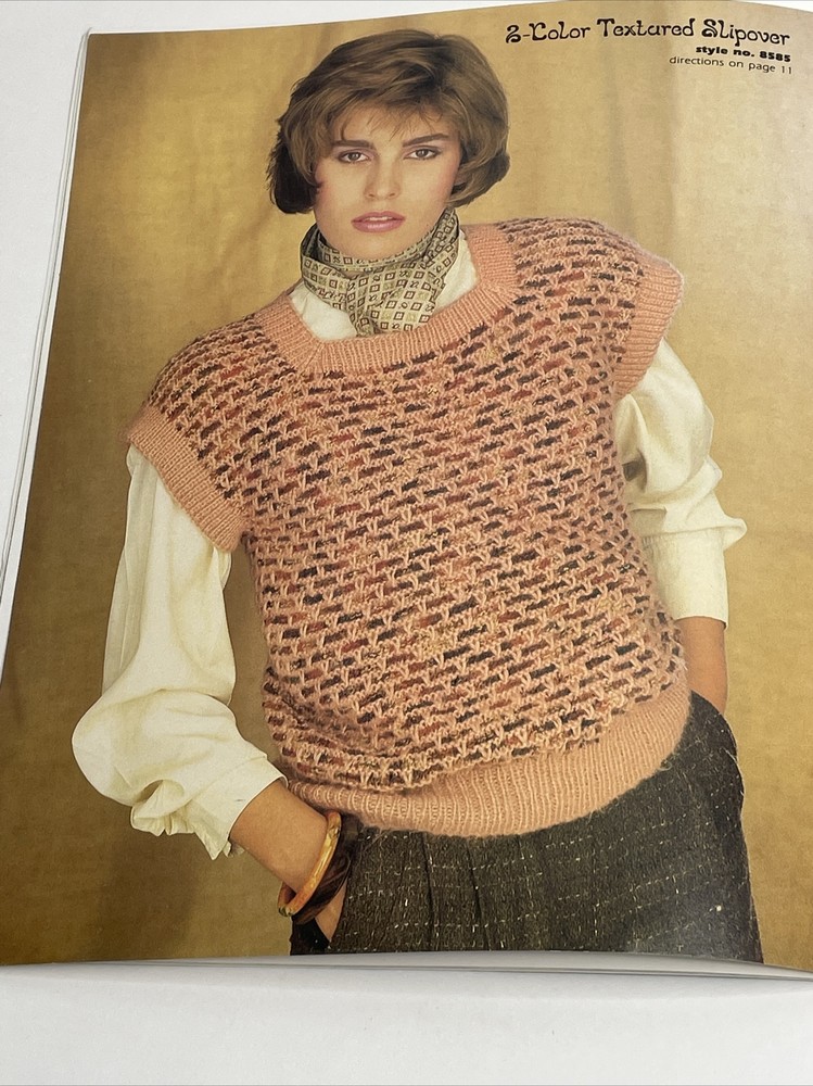 Brunswick Textures Sweaters Knit & Crochet Patterns 858