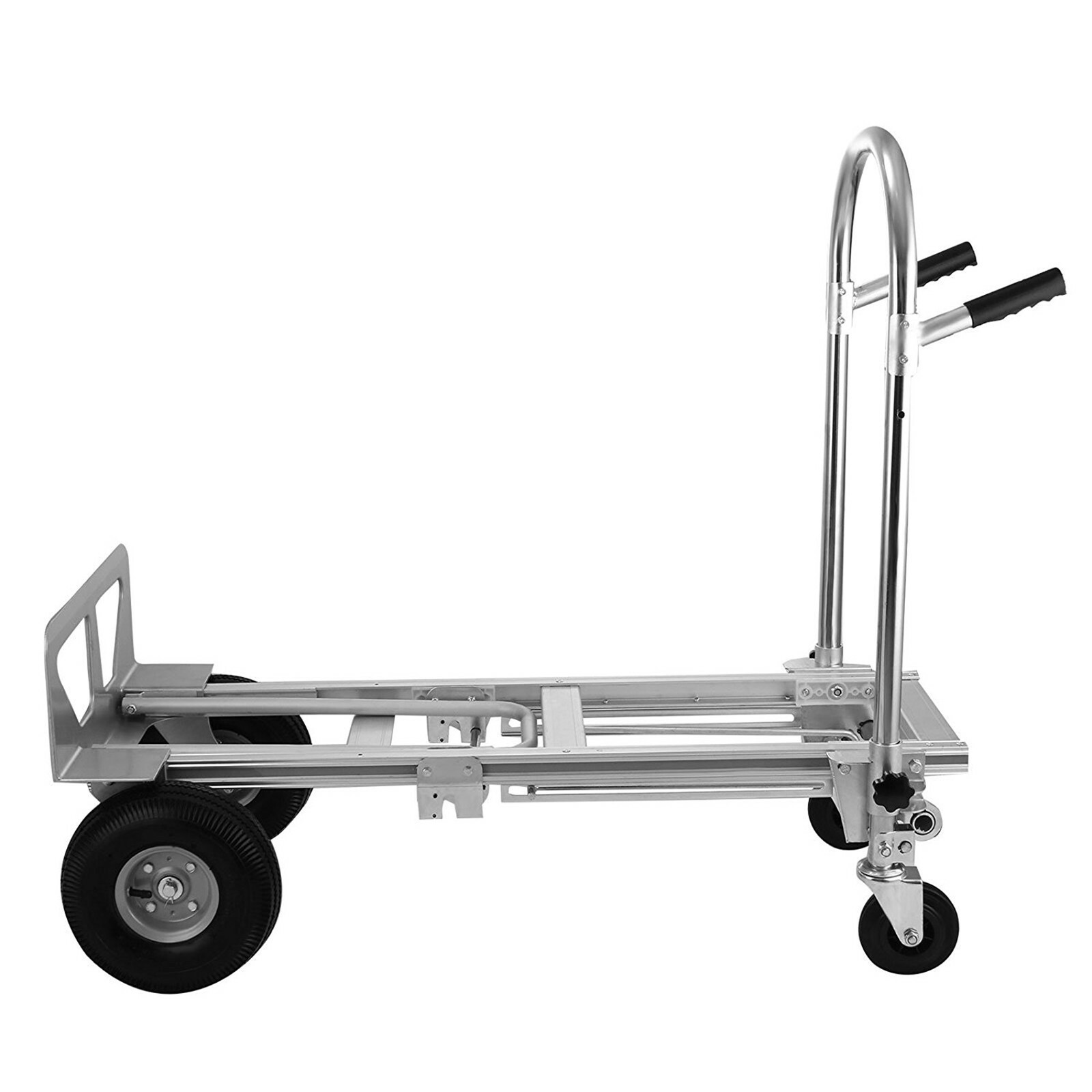 Aluminum Hand Truck 4 in 1 Folding Dolly Cart 1000 lbs Capacity Heavy Duty