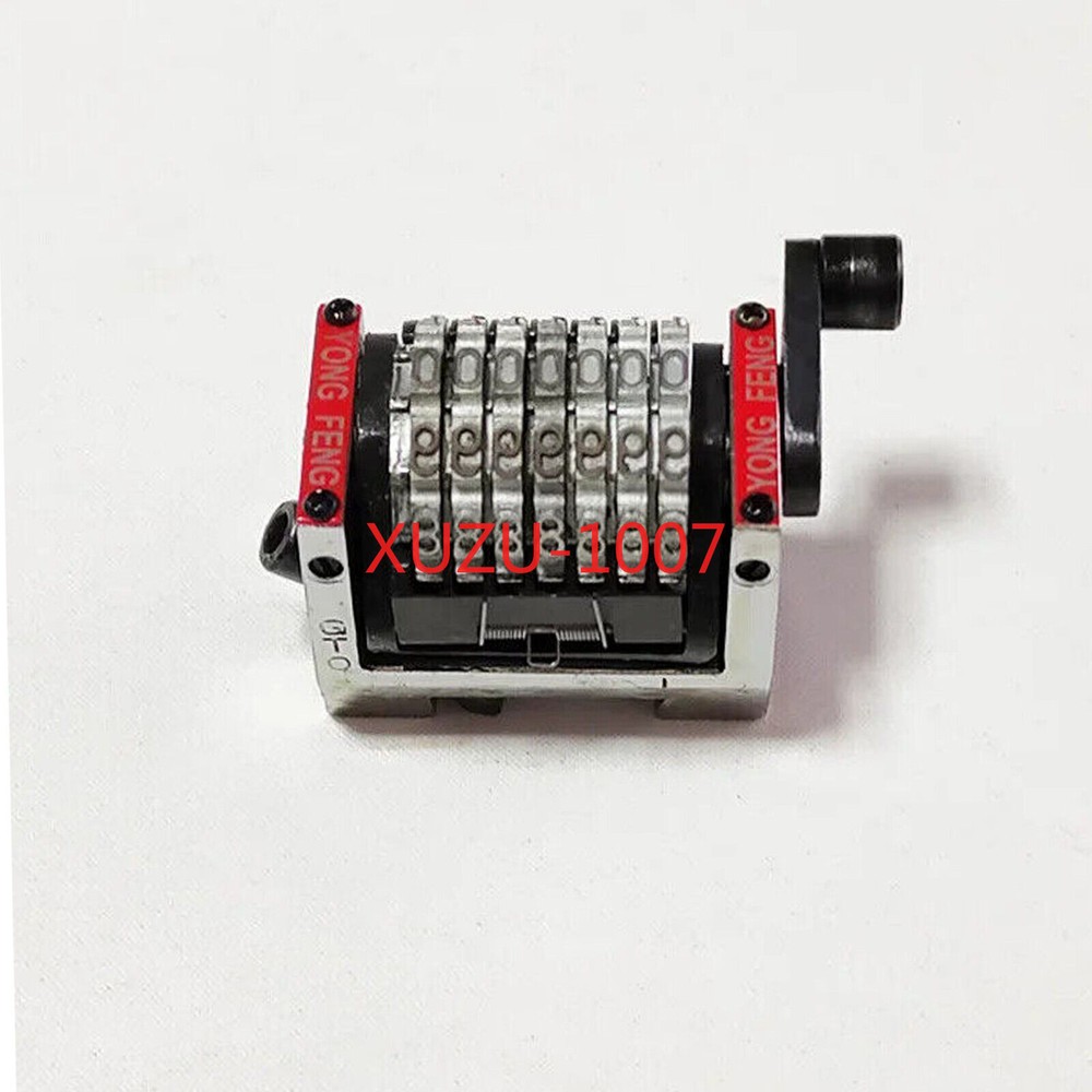 For Printing Machine GTO 7 Digits Mini Numbering Machine Horizontal Backward