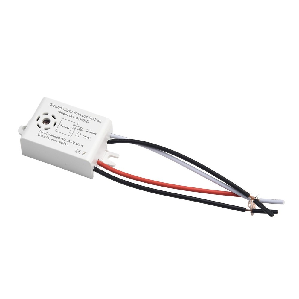 1X Sound Voice Sensor Switch Indoor Automatic Voice Control Sensor Switch New