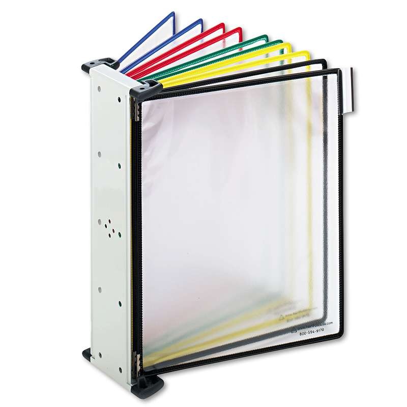 Tarifold, Inc. Wall Unit Reference Starter Set, 10 Wire-Reinforced Pockets