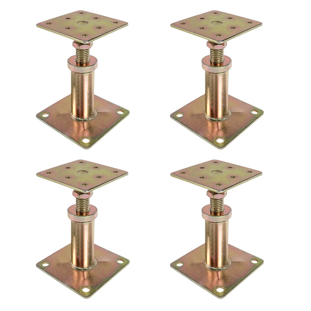 4Pack House Floor Jacks Post Pole for Leveling Adjustable Lift Support Jack Post