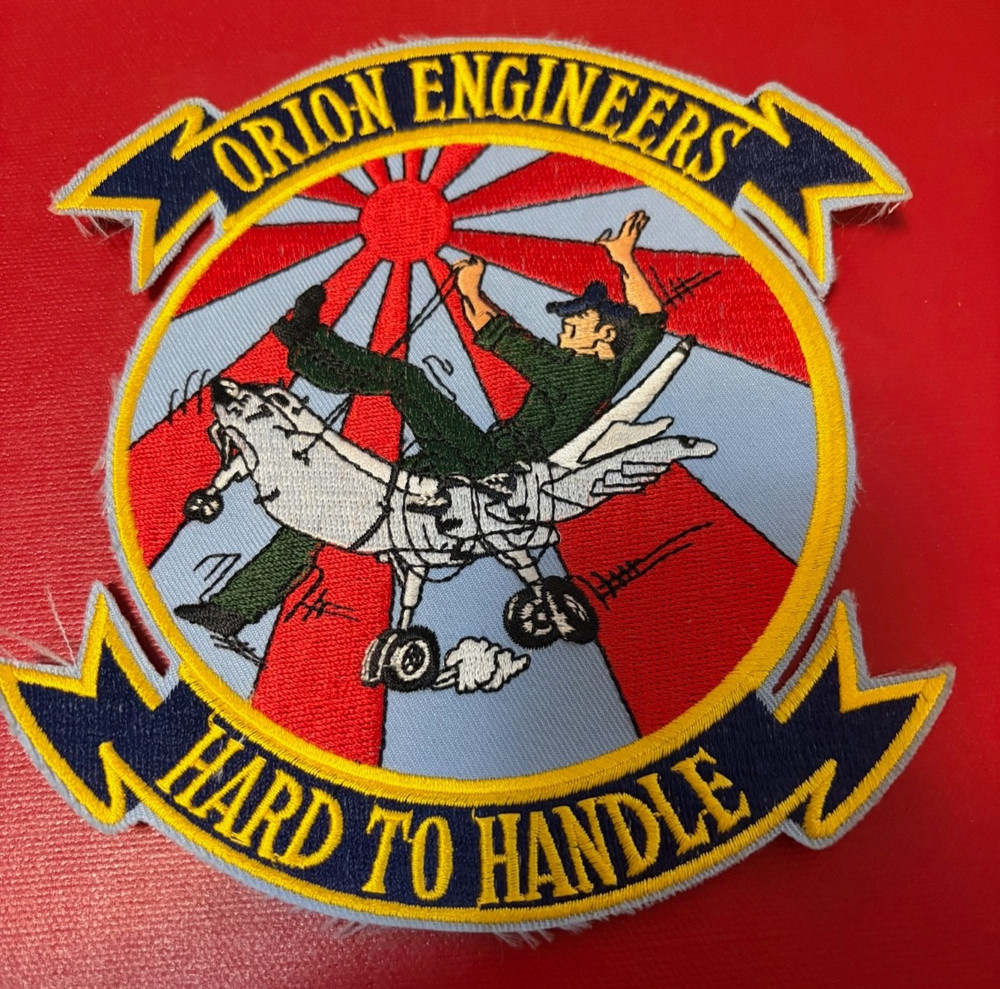 P-3 ORION Engineers hard to handle large patch