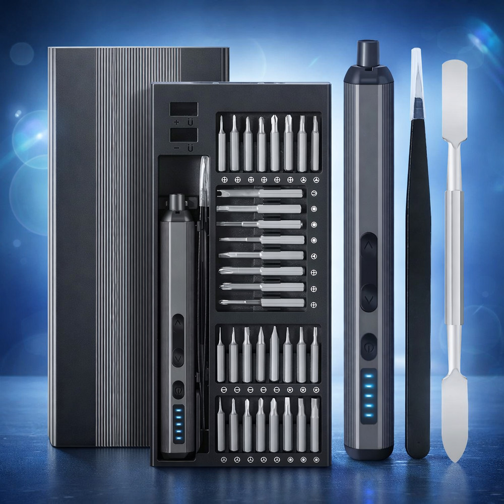 Mini Electric Screwdriver Kit 68 Bits