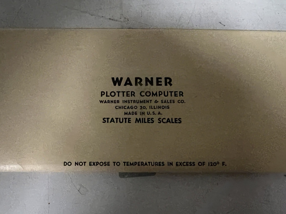 VINTAGE WARNER PLOTTER COMPUTER