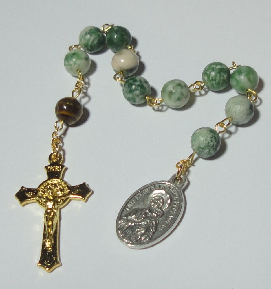 Handmade in the USA St Andrew Dung Lac & Our Lady of La Vang One Decade Rosary