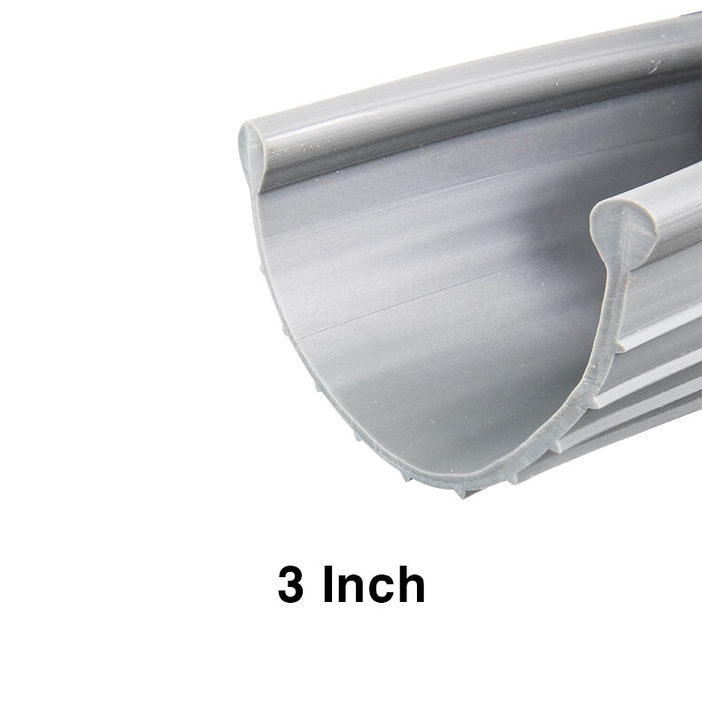 Durable 3/16" Bead Style Vinyl Garage Door Bottom Seal 3" 4" and 6" Widths