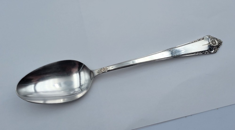 Tablespoon / Serving Spoon ~ Starlight by Rogers & Bro Silverplate Flatware 8.5"