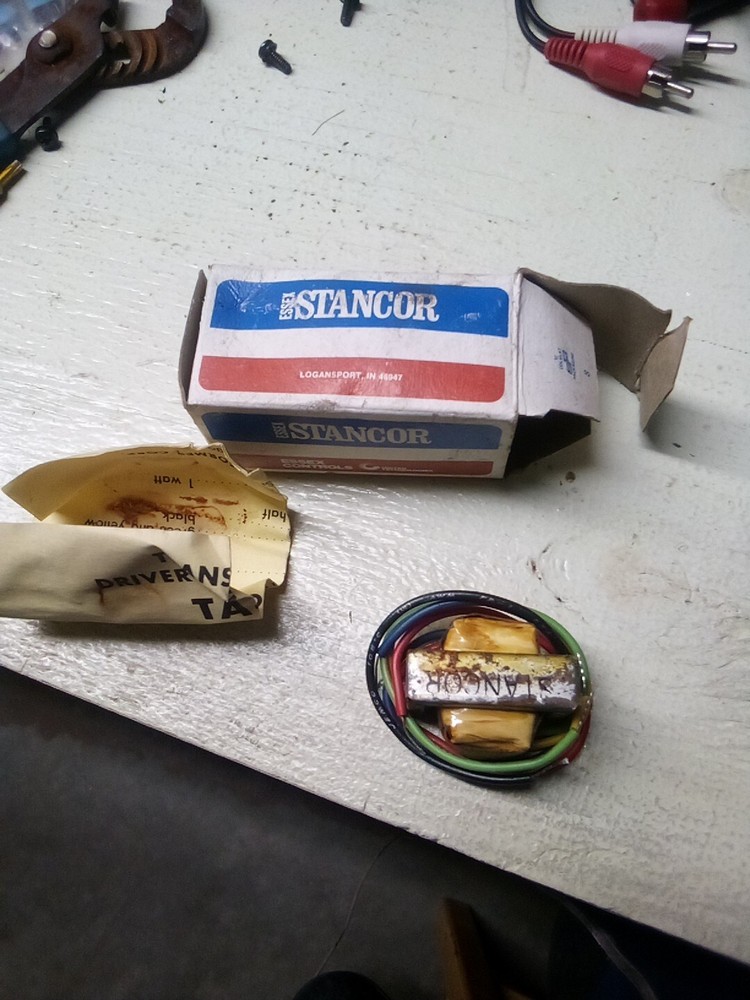 1 NOS  TA-16 Transistor Driver Transformer Pri -  20 Ω  /  Sec - 36 Ω  C.T.