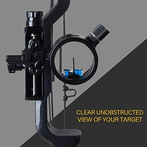 Compound Bow Sight Single or Five Pin with Scope Right Hand