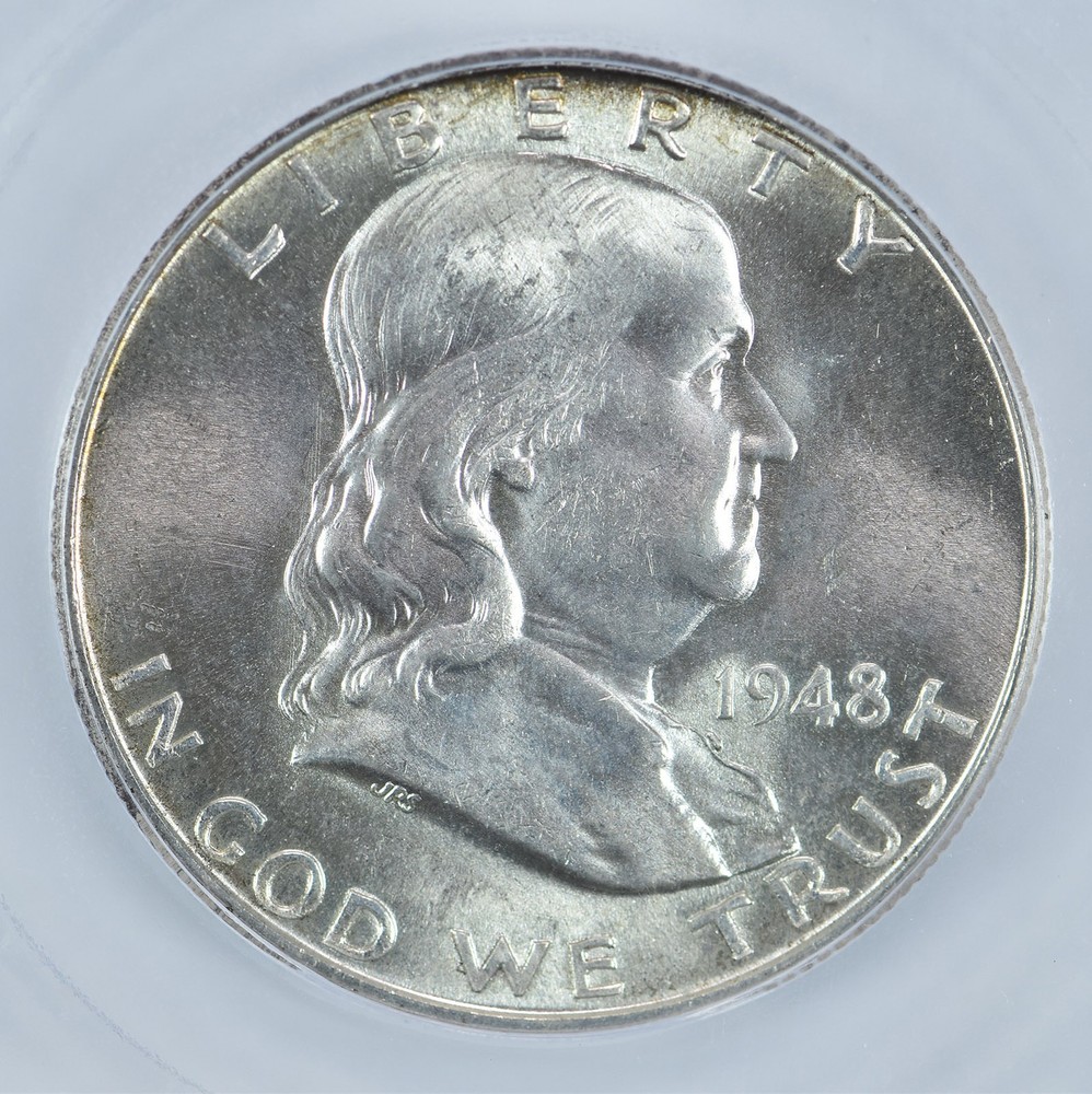 1948 Franklin Half Dollar MS65 ICG