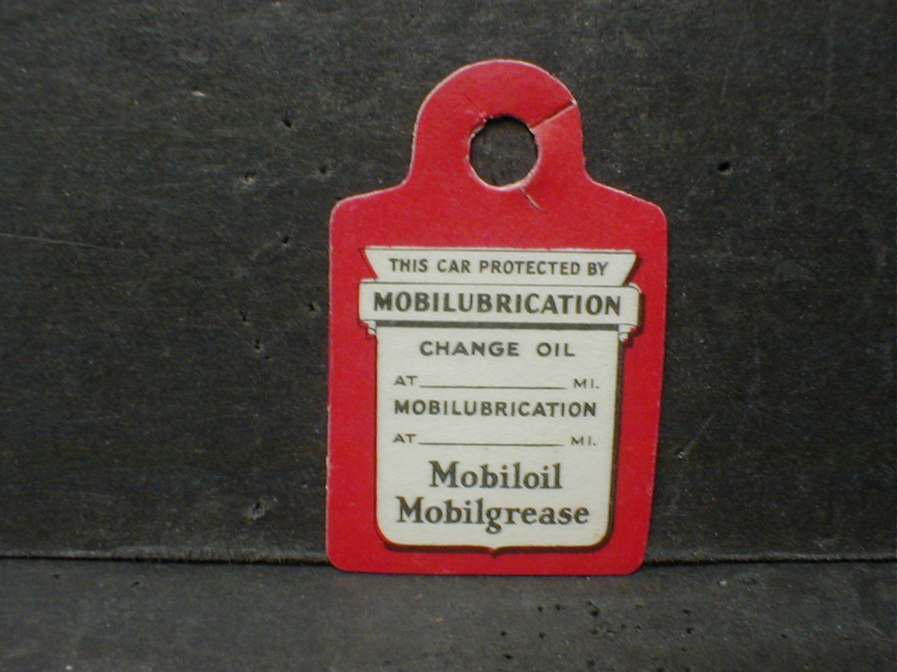 10 lot VINTAGE MOTOR OIL COMPANIES OIL CHANGE & LUBE DIPSTICK TAGS