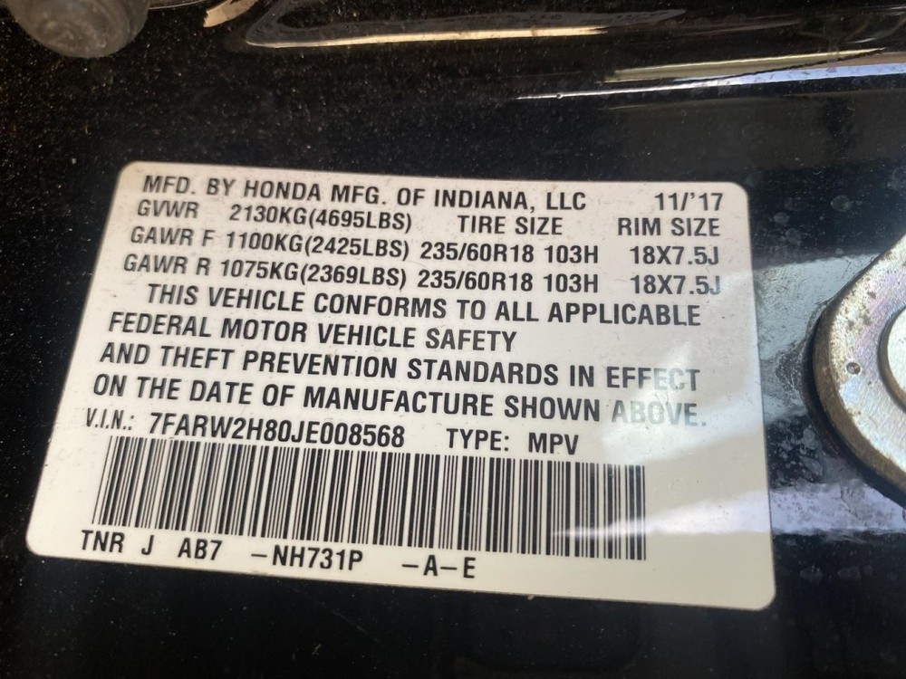 Complete Console Front Floor Leather Fits 17-21 CR-V 1035245