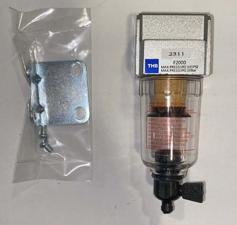 Mini Particulate filter for compressed air systems air compressor F202N