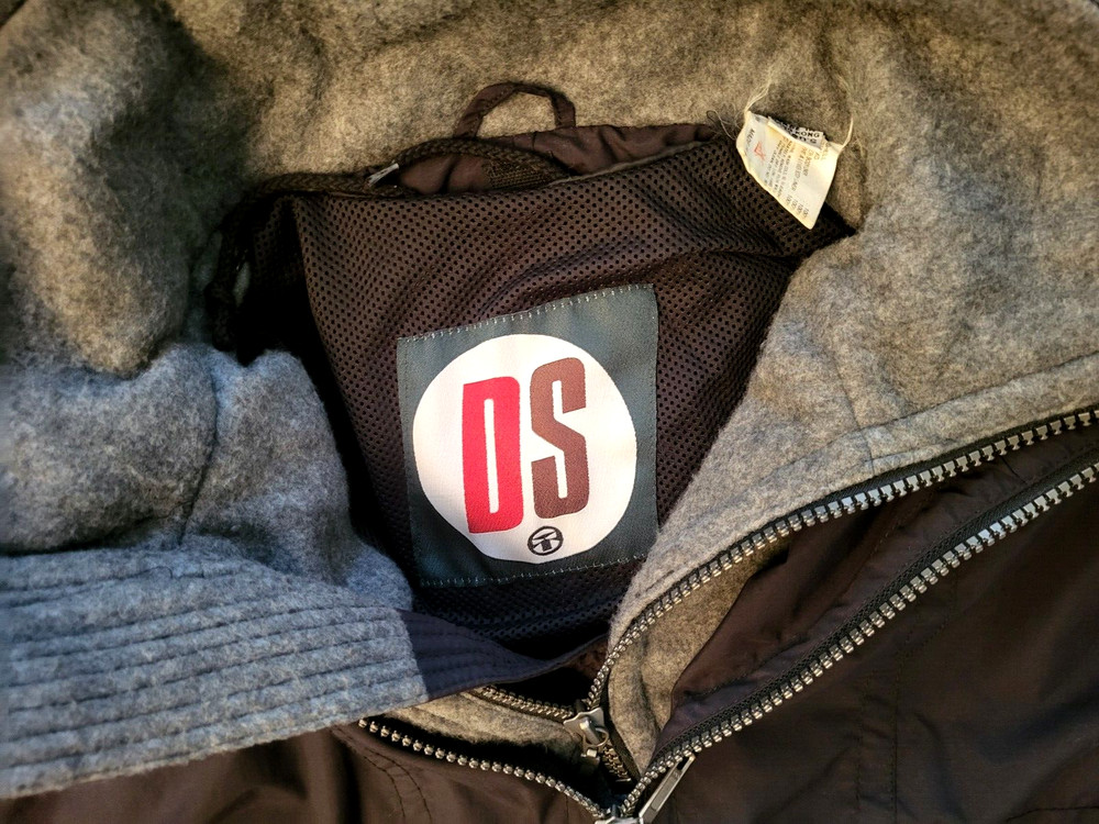Vintage DS Snowboarding Pullover Jacket Ski Outerwear Vented 1/4 Zip Small Med