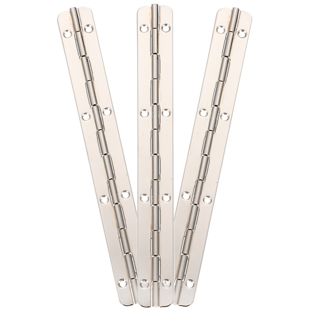3PCS Piano Hinge Folding Continuous Craft Hinges Kitchen for Cabinet Box