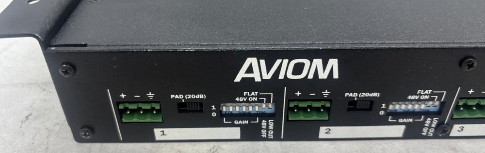 Aviom AV-M8 Eight-Channel Mic Input Module