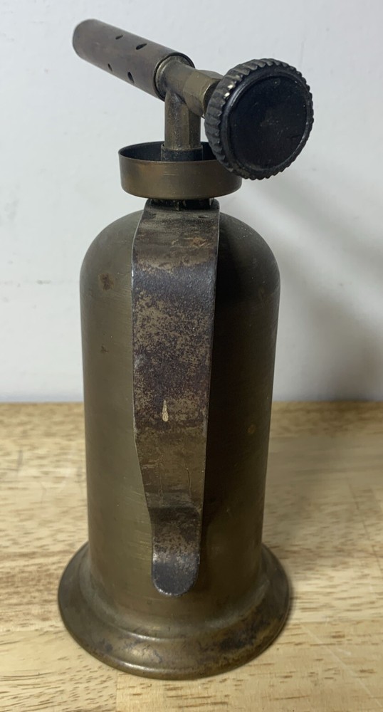 Small Vintage Brass Blowtorch