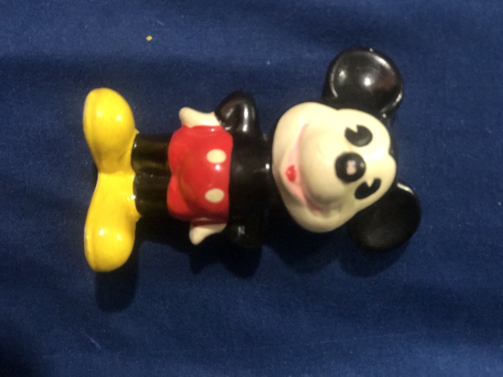 1960s Mouse night light and little figurine ￼