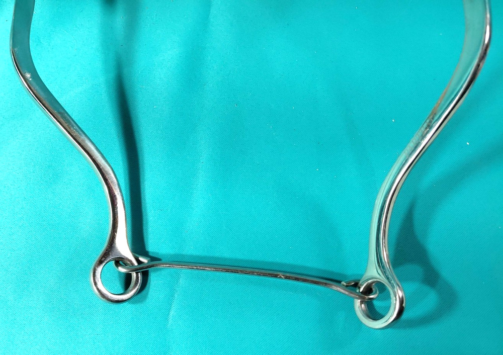 HORSE MECHANICAL HACKAMORE STAINLESS BRAIDED RAWHIDE PARTRADE