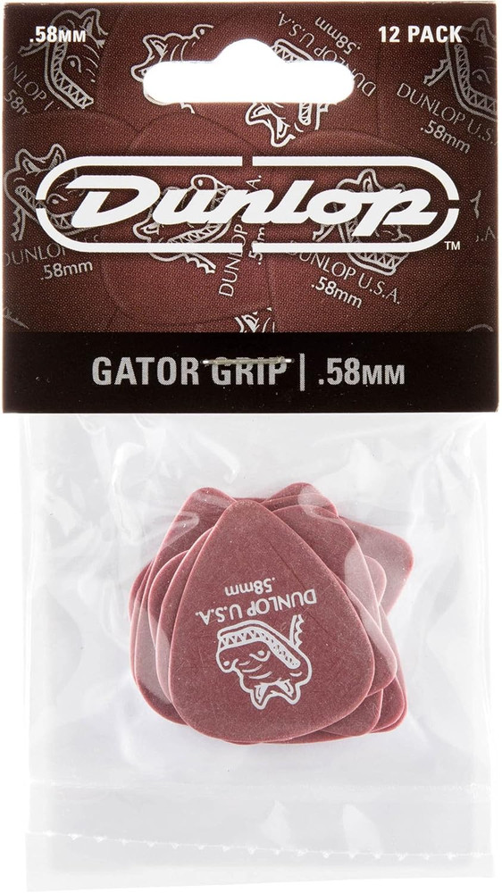 Jim Gator Grip® Pick .58MM - 12 Pack
