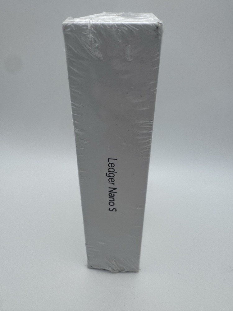 Ledger Nano S Cryptocurrency Hardware Wallet New Sealed