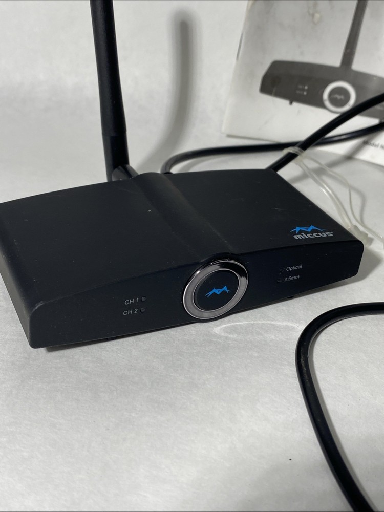 Miccus Home RTX 2.0 Bluetooth Extender Long Range Wireless Audio Transceiver