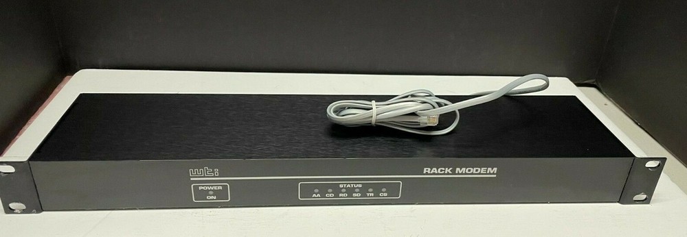 WTI RMM-288DC Rack MOUNT Modem WITH RACK EARS