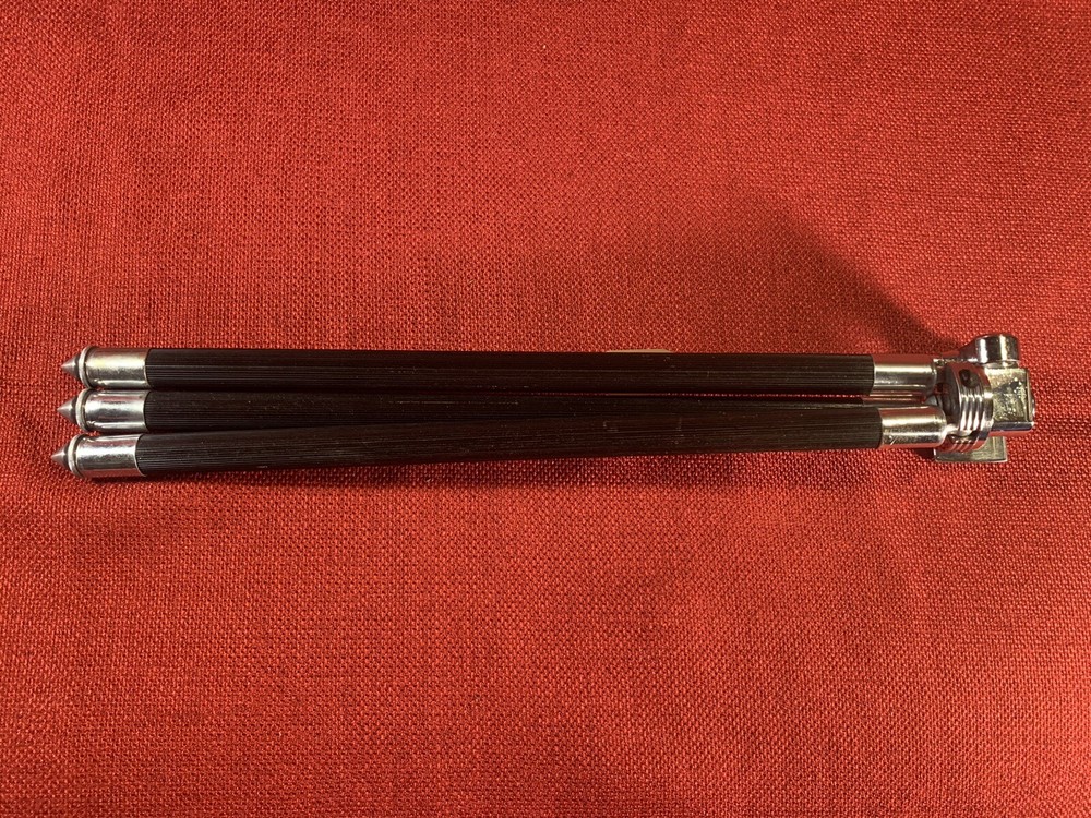 Vintage Camera Stand/Tripod with Leather Case