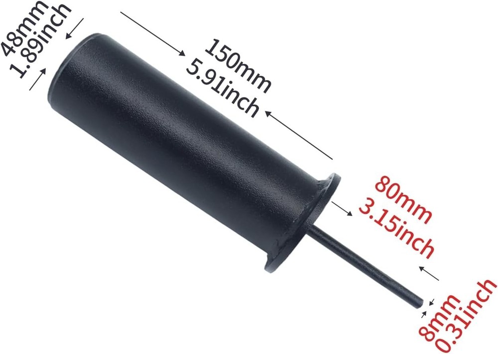 Weight Stack Pin with Spring Clip Collar Weight Stack Extender Pin for Cable ...