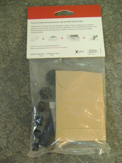 RAM-HAR-B-342 RAM Mount Aluminum Motorcycle Fork Stem Hardware Pack