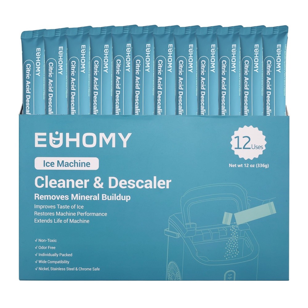Ice Maker Cleaner & Descaler | 12 Use & Individually Packed | Ice Machine Cle...