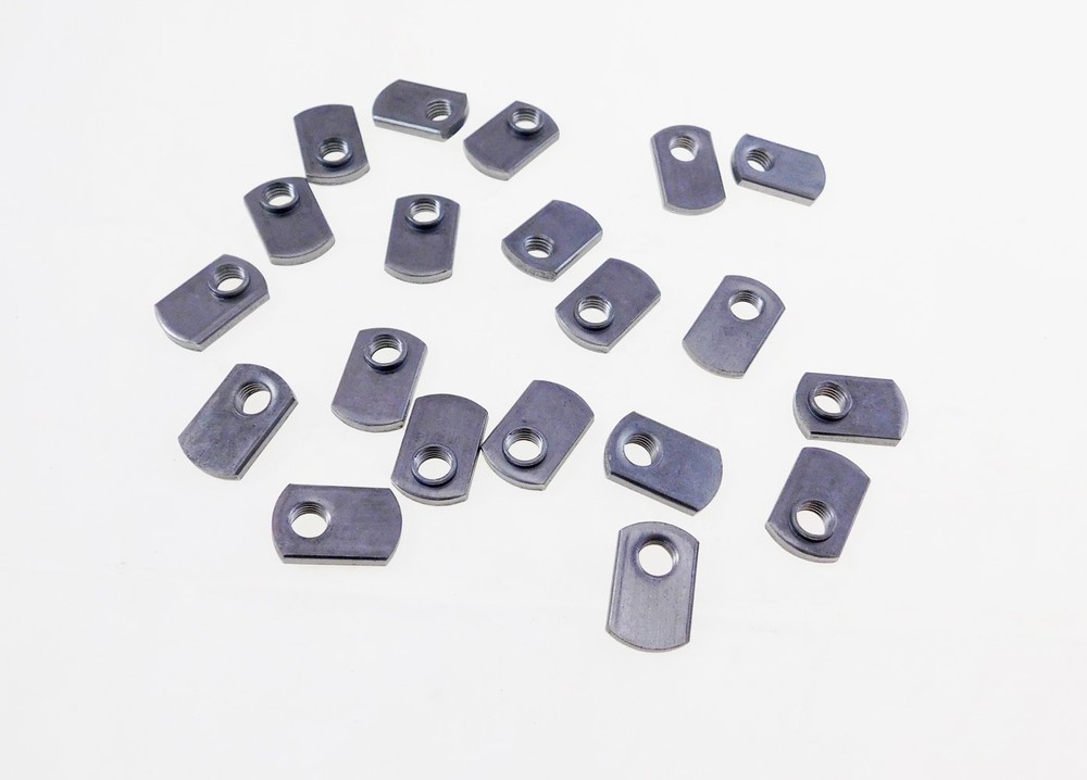 20 Pack 5/16-24 Fine Thread Spot Weld Nuts - Single Tab     SN 2816