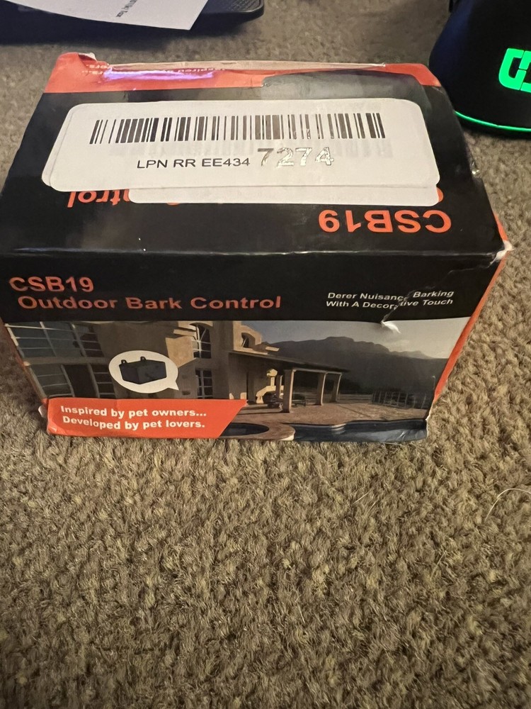 Remote pet training collar with lcd display & Outdoor Bark Control! You Get Both