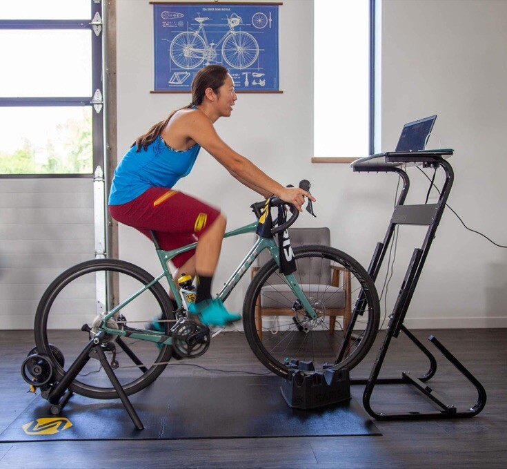 Saris CycleOps 9701 Bike Trainer Stackable Climbing Blocks Riser Leveling Adj