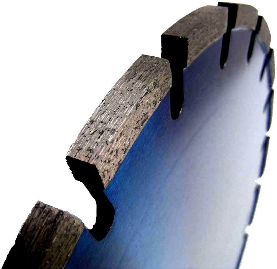 14" x .375 diamond blade for installing inductive loop traffic wire (3/8" thick)