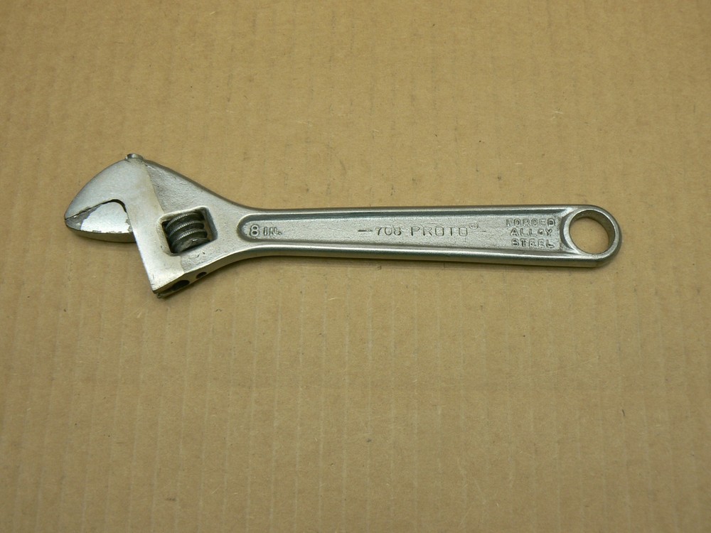 Proto USA 708 8” Adjustable Wrench