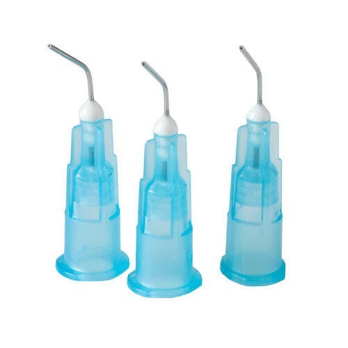 Pre-Bent Needle Tips, , 25 Ga, 100/Pkg, Blue, EtchTips, D231