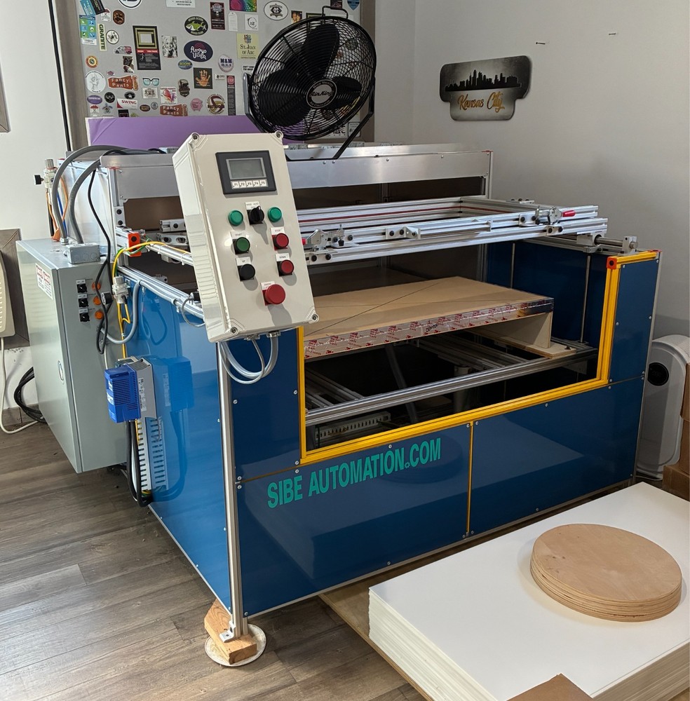 SIBE AUTOMATION 24"X48" VACUUM THERMOFORMING MACHINE