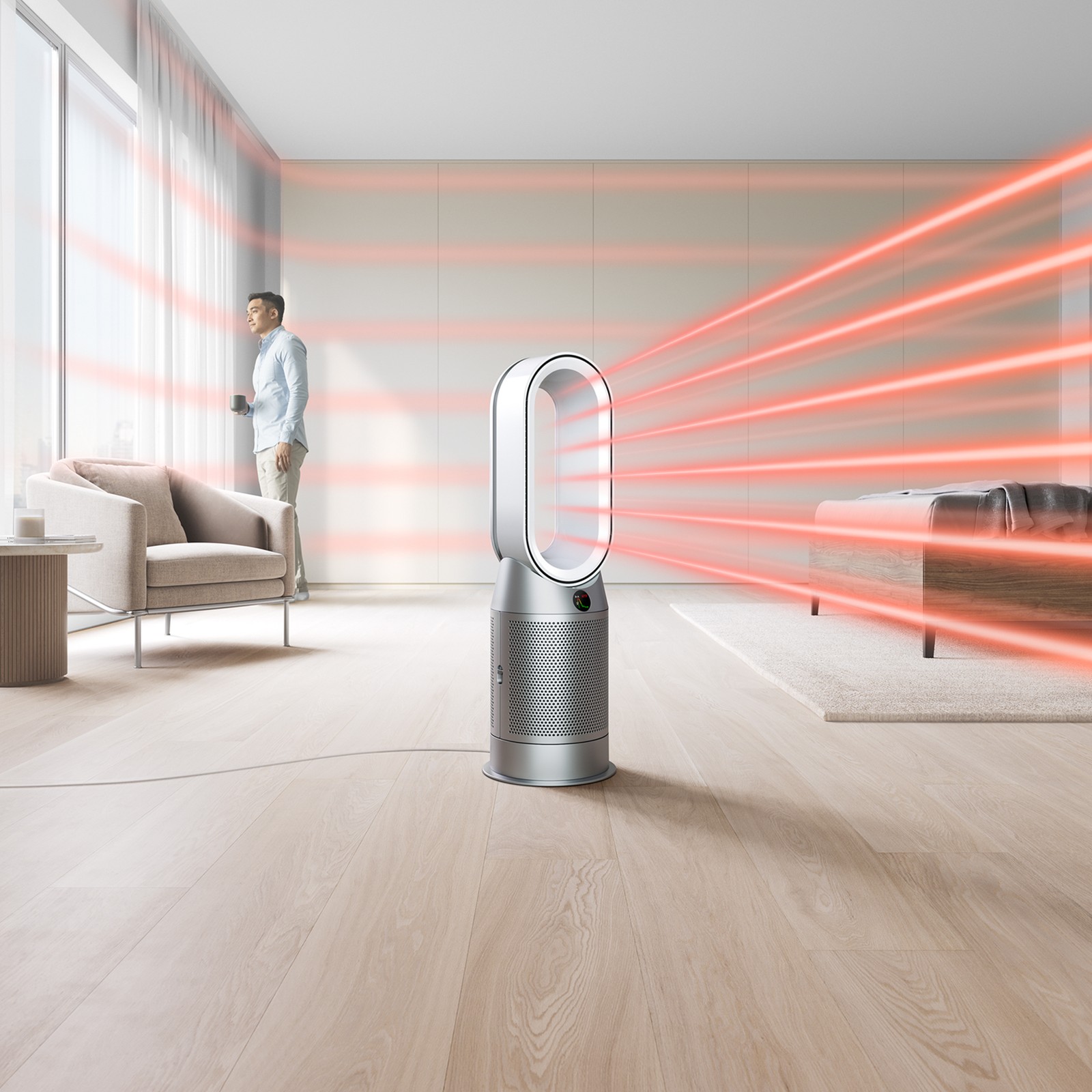 Dyson HP07 HP07 Purifier Hot + Cool™ Fan | Black/Nickel | Refurbished