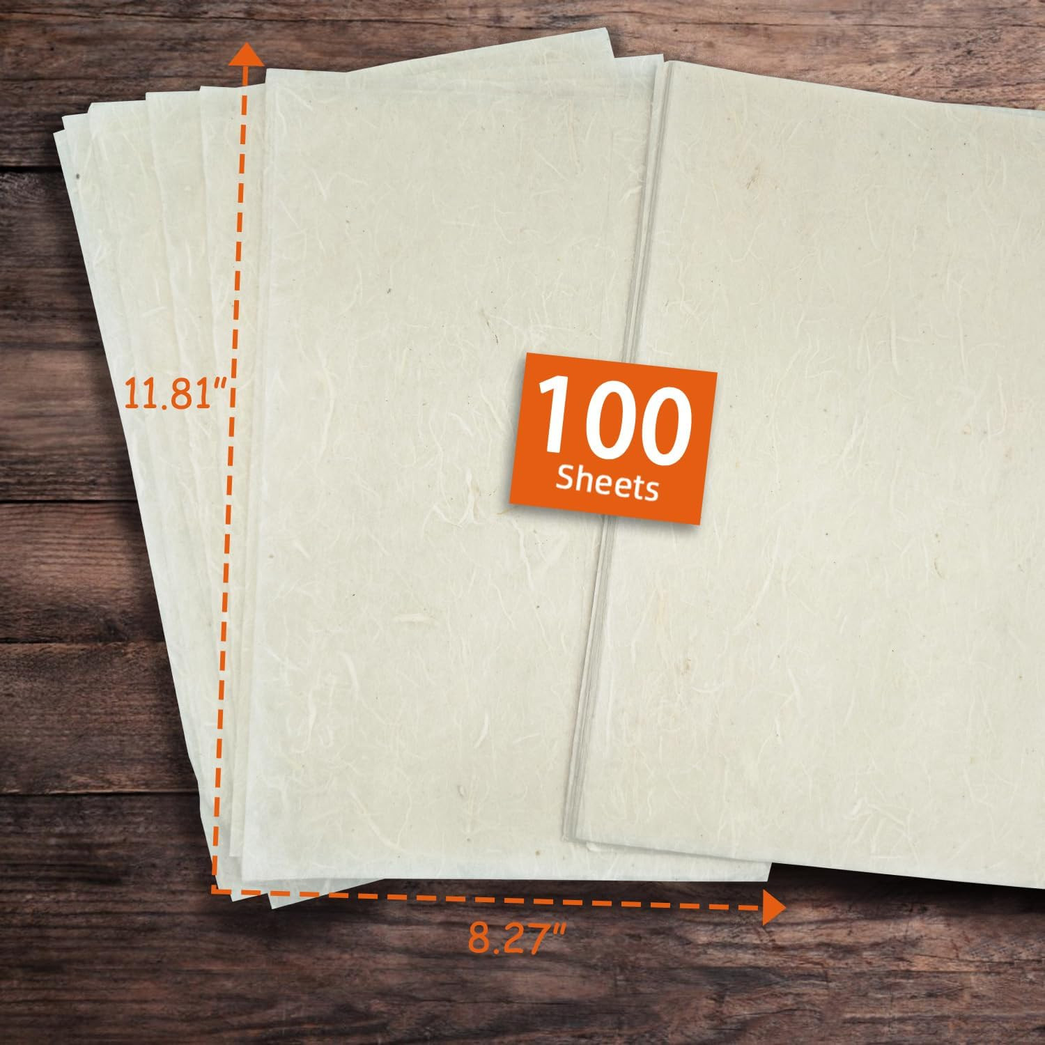 Mulberry Paper Sheets: 50 A4 Washi Rice Paper for Decoupage, Printing, Art Craft